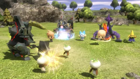 World of Final Fantasy – Ze hry