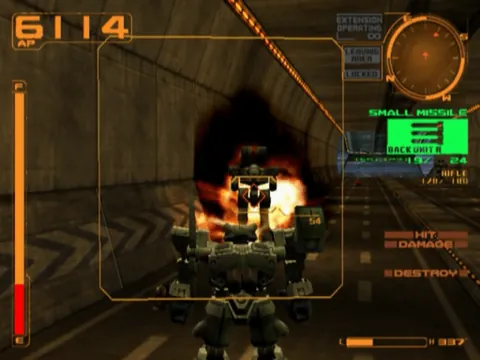 Armored Core 2 – En jeu