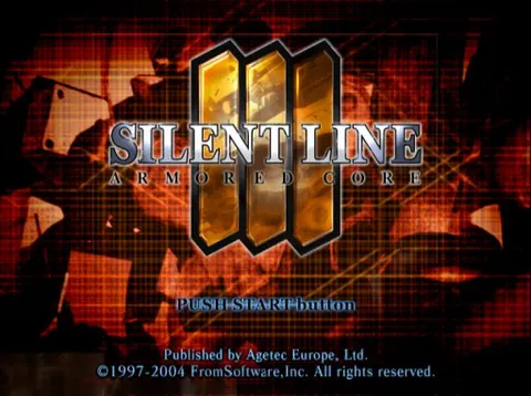 Armored Core: Silent Line – Écran-titre