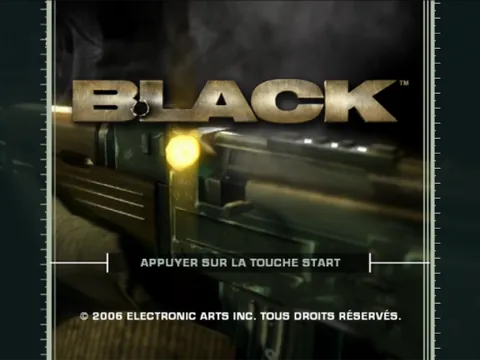 Black – Title screen