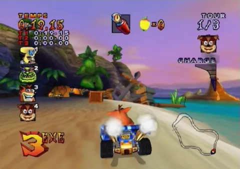 Crash Nitro Kart – In-game