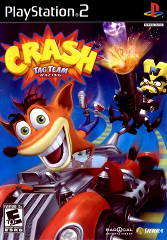 Crash Tag Team Racing – boxart