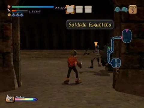 Dark Cloud – In-game
