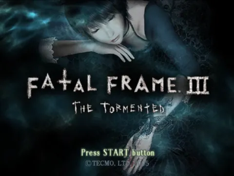 Fatal Frame III: The Tormented – Title screen