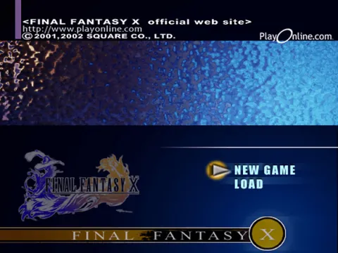 Final Fantasy X – Title screen