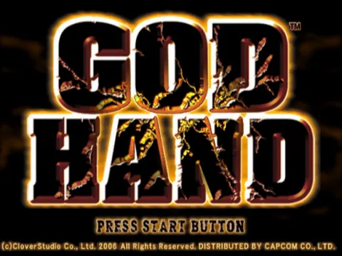 God Hand – Titulní obrazovka