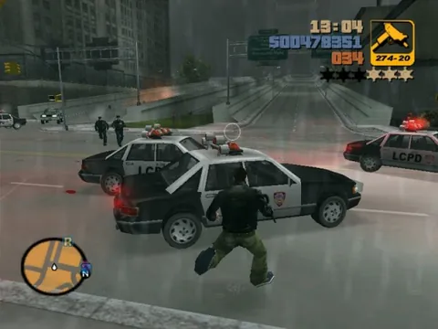 Grand Theft Auto III – Ze hry