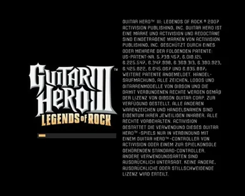 Guitar Hero III: Legends of Rock – En jeu