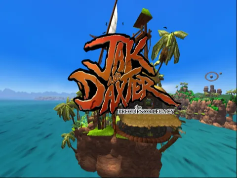 Jak and Daxter: The Precursor Legacy – Titelbildschirm