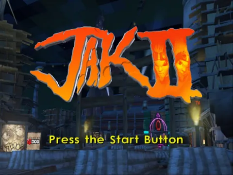 Jak II – Titulní obrazovka