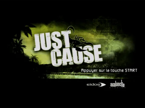 Just Cause – Titulní obrazovka