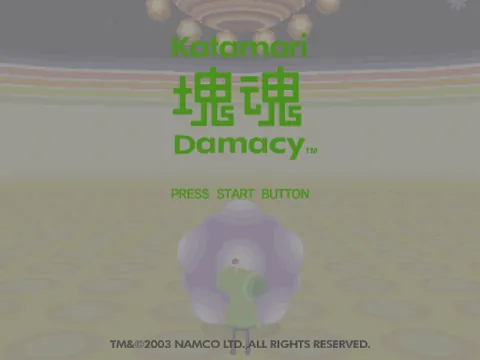 Katamari Damacy – Titulní obrazovka