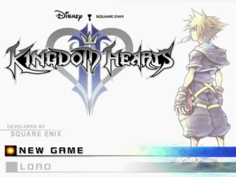 Kingdom Hearts II – Titulní obrazovka