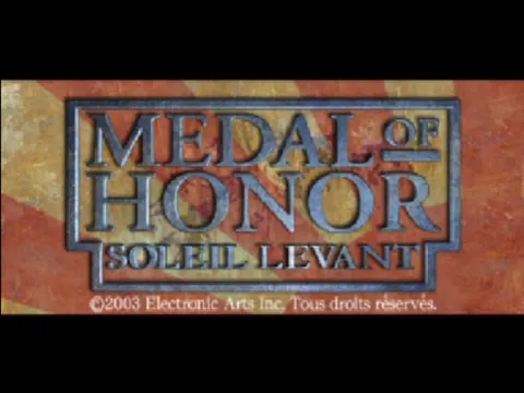 Medal of Honor: Rising Sun – Écran-titre