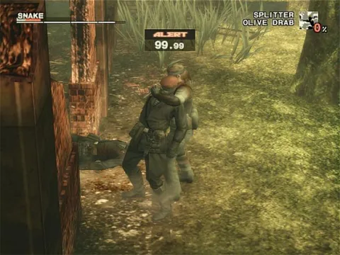 Metal Gear Solid 3: Snake Eater – In-game