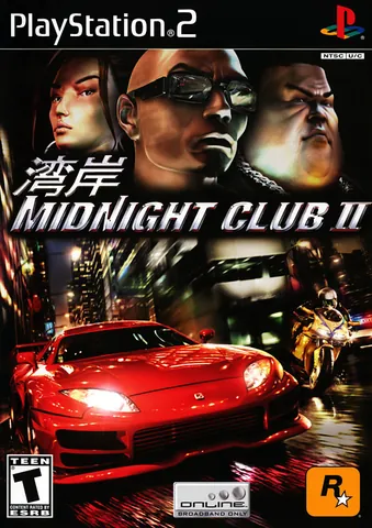 Midnight Club II – boxart