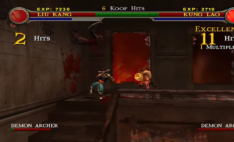 Mortal Kombat: Shaolin Monks – Aus dem Spiel