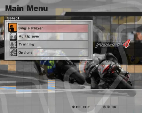 MotoGP 4 – In-game