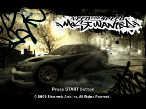 Need for Speed: Most Wanted – Écran-titre