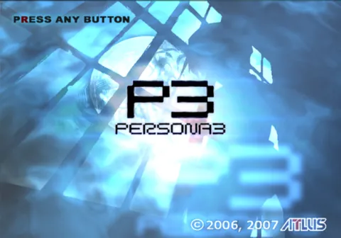 Persona 3 – Titelbildschirm