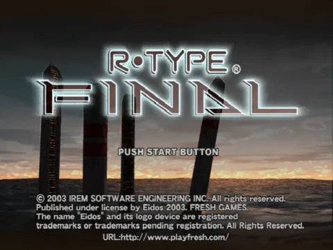 R-Type Final – Écran-titre