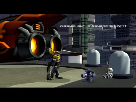 Ratchet & Clank: Up Your Arsenal – Titulní obrazovka