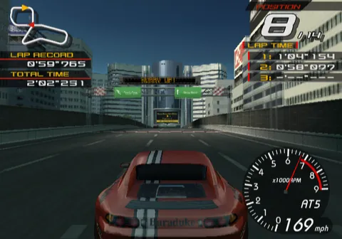 Ridge Racer V – Aus dem Spiel