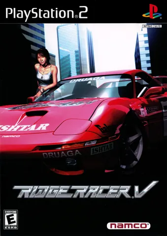 Ridge Racer V – boxart