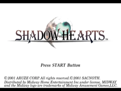 Shadow Hearts – Titulní obrazovka
