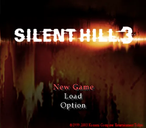 Silent Hill 3 – Titulní obrazovka