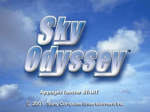 Sky Odyssey – Titelbildschirm