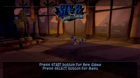 Sly 2: Band of Thieves – Title screen