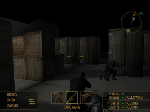 SOCOM: U.S. Navy SEALs – In-game