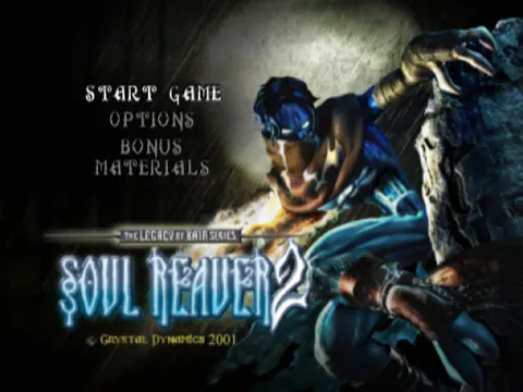 Soul Reaver 2 – Titulní obrazovka