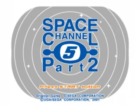 Space Channel 5: Part 2 – Titulní obrazovka