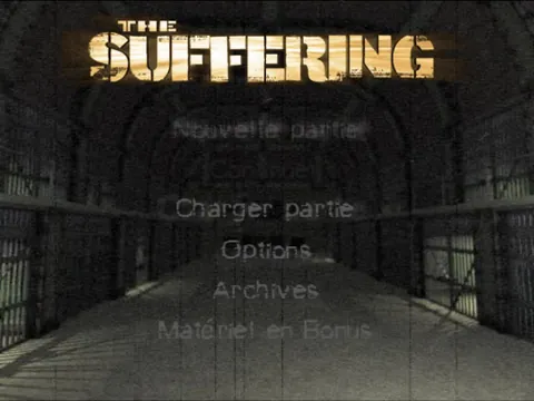 The Suffering – Titulní obrazovka