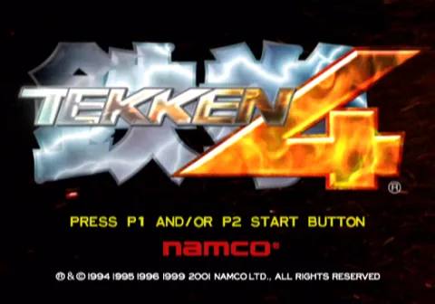 Tekken 4 – Titulní obrazovka