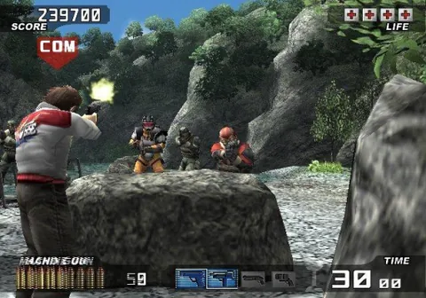 Time Crisis 3 – In-game