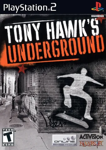 Tony Hawk's Underground – boxart