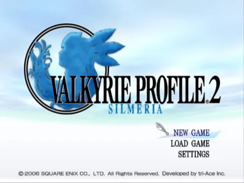 Valkyrie Profile 2: Silmeria – Title screen