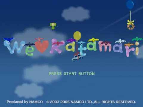 We Love Katamari – Écran-titre