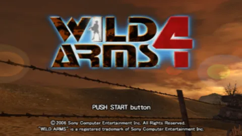 Wild Arms 4 – Title screen