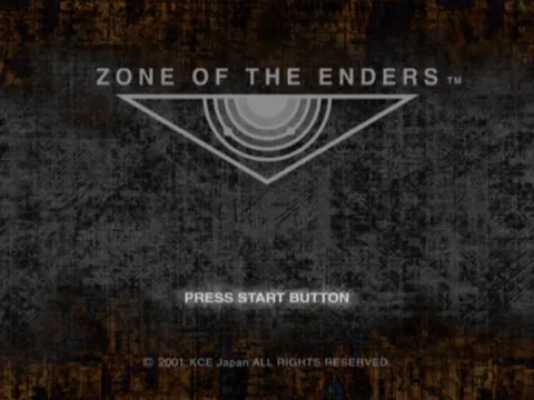 Zone of the Enders – Écran-titre