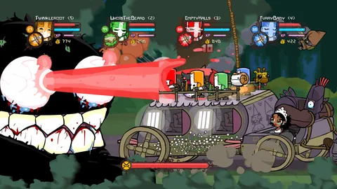 Castle Crashers – En jeu