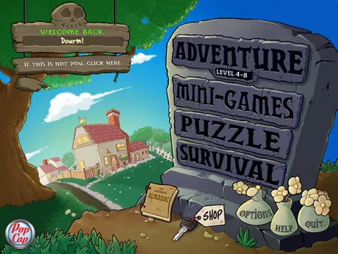 Plants vs. Zombies – Aus dem Spiel
