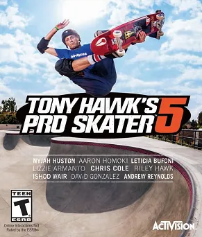 Tony Hawk's Pro Skater 5 – boxart