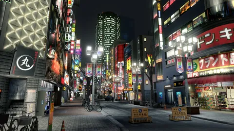 Yakuza 5 Remastered – In-game