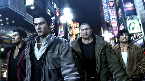 Yakuza 5 Remastered – In-game