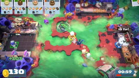 Overcooked! All You Can Eat – In-game