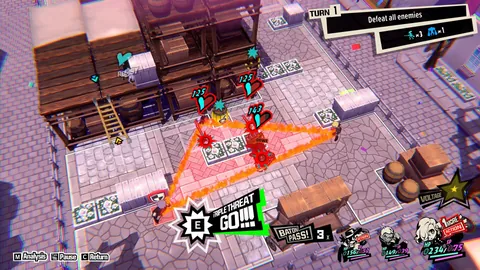 Persona 5 Tactica – En jeu
